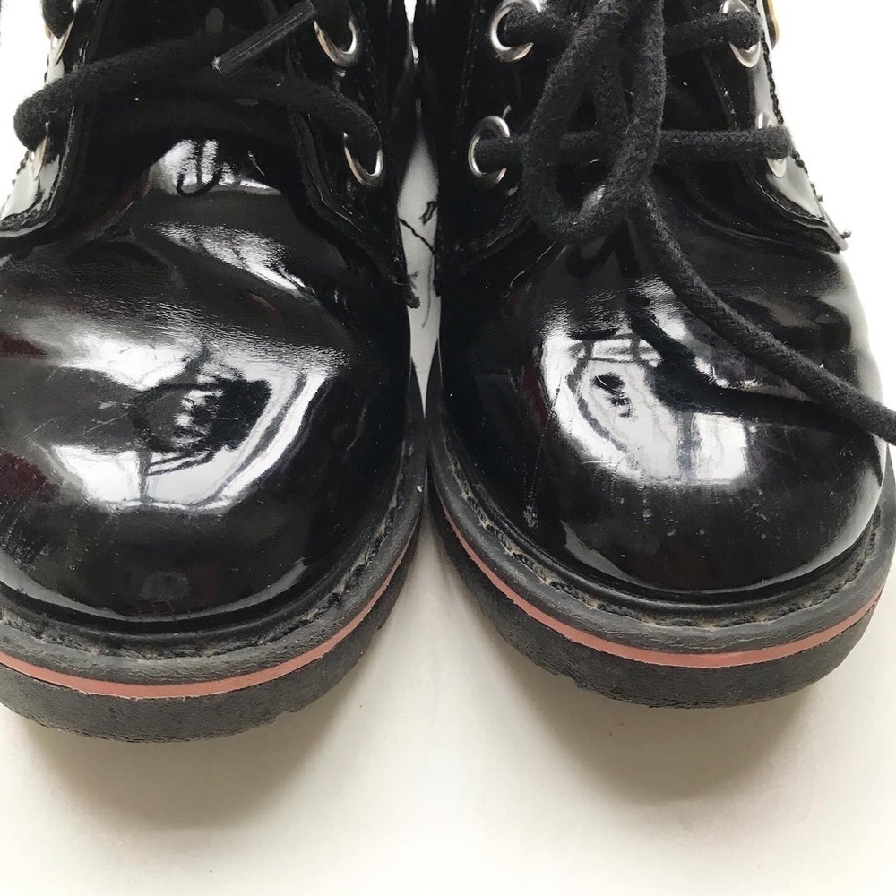 Zara x Disney Minnie Mouse patent boots VGUC size 24(8 toddler) - Picture 6 of 8